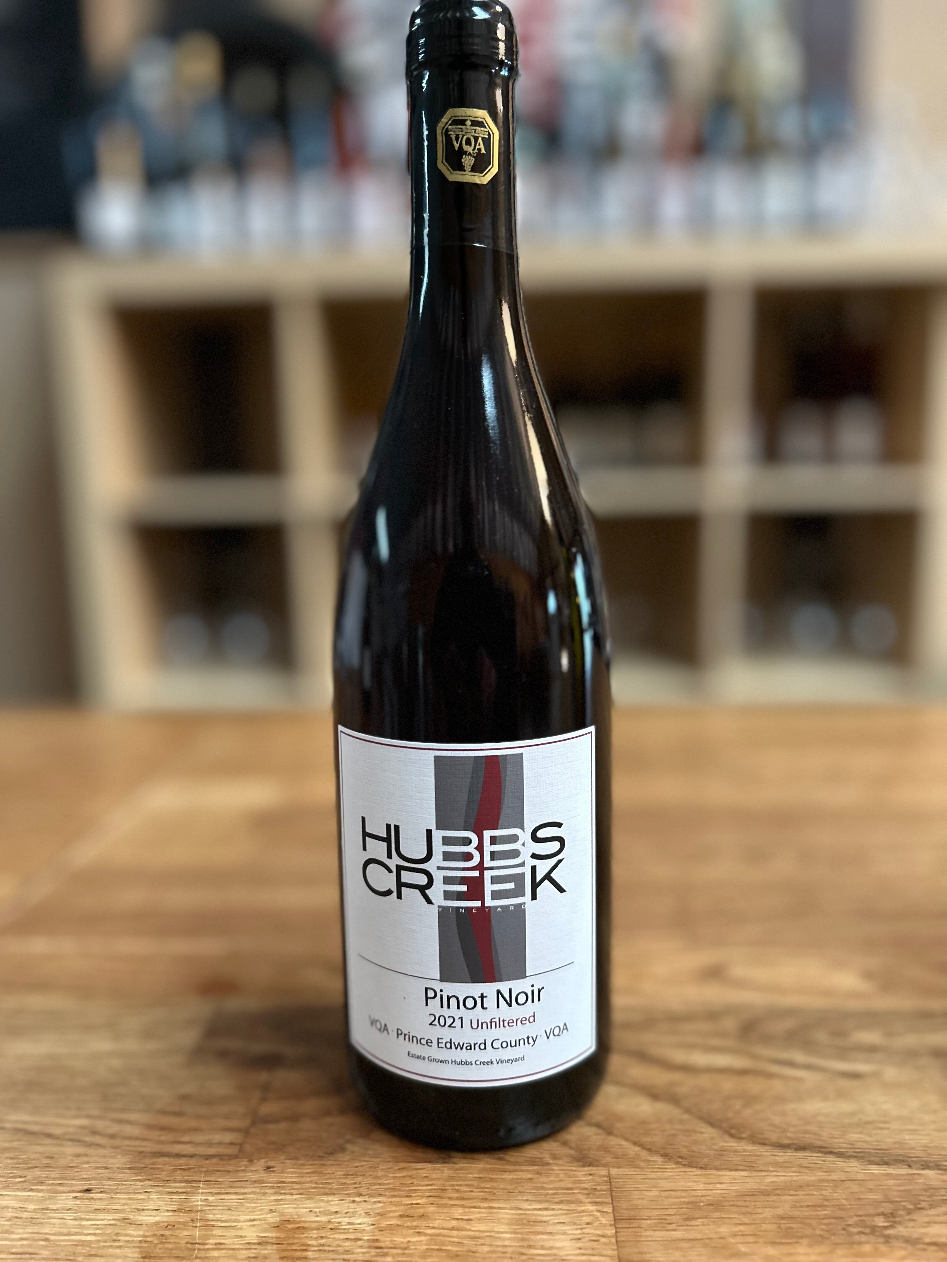 Hubbs Creek Pinot Noir 2021 Estate Grown VQA Prince Edward County